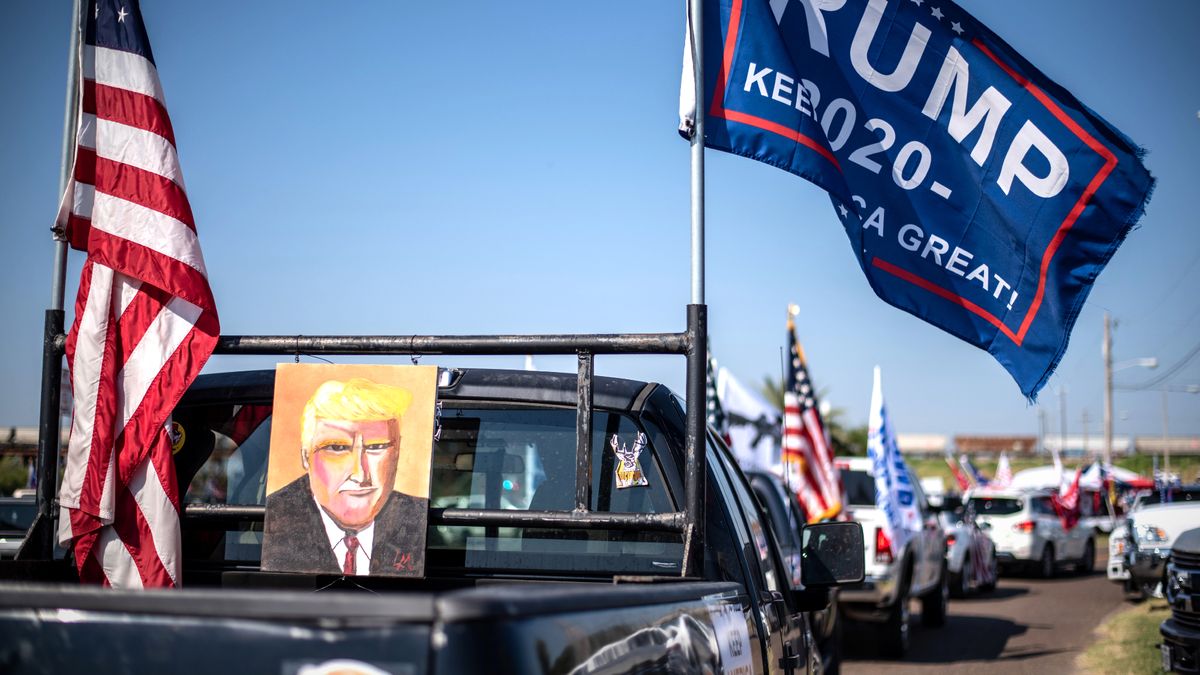 1 of 6 'Trump Train' drivers liable in Biden bus blockade