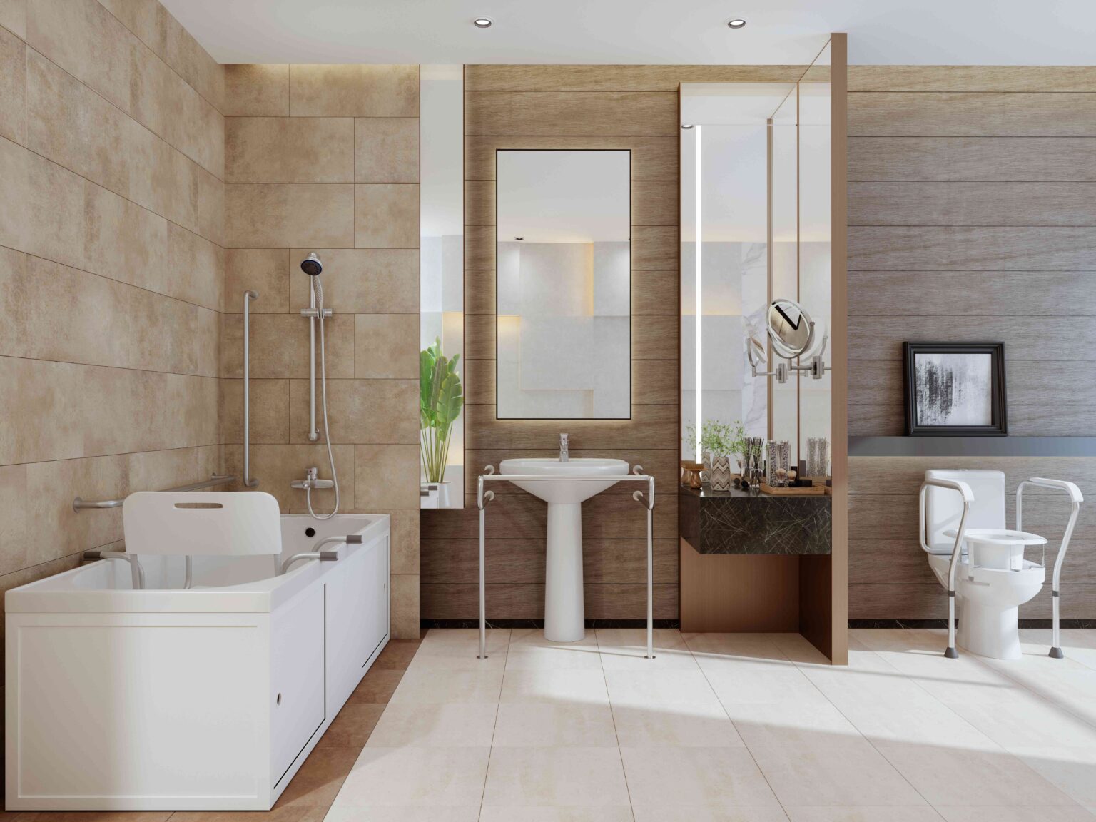 7 Ways to Make Your Bathroom More Accessible For Guests, From a Celebrity Designer