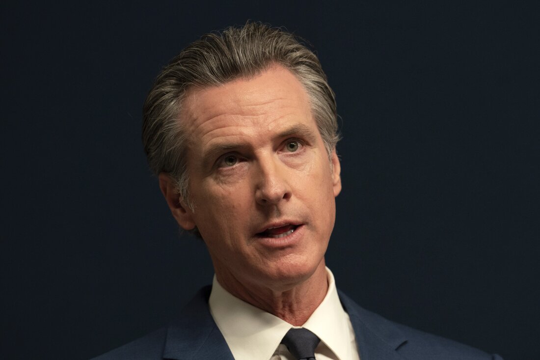 FILE -- California Gov. Gavin Newsom vetoed SB1046, a hotly contested measure that would have been the nation's strictest AI safety law. (AP Photo/Rich Pedroncelli, File)