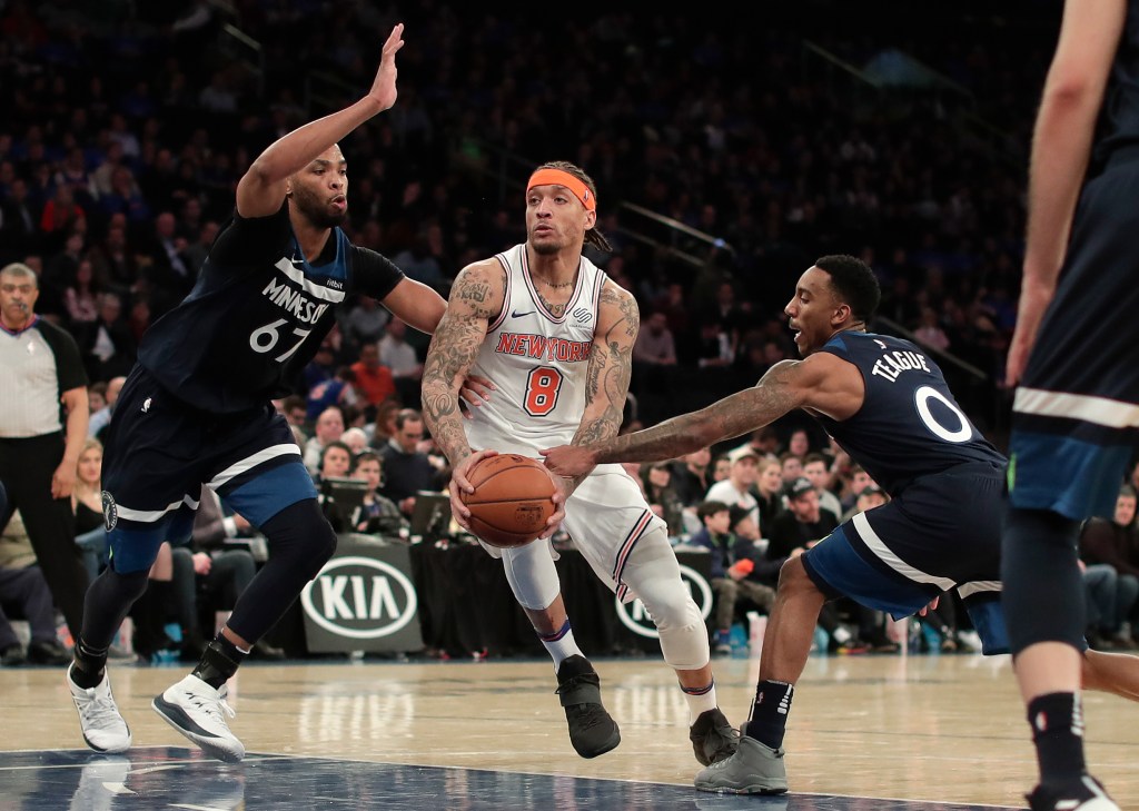 Ex-Knick Michael Beasley believes he should have played point guard