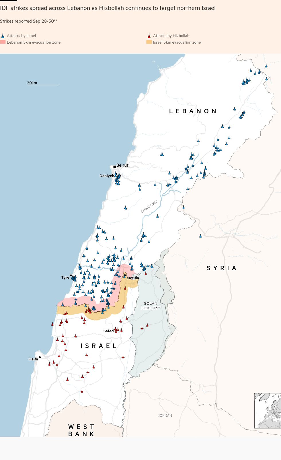 Israel poised to launch ground operation in Lebanon, US officials believe