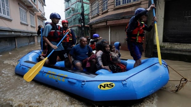 Nepal flooding, landslides after heavy rains leave dozens dead | CBC News