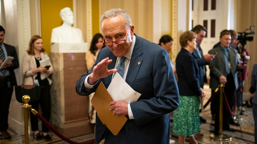 Senate will vote Wednesday to avoid government shutdown, Schumer says