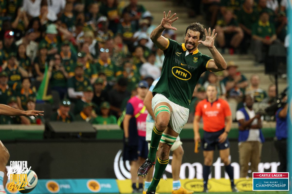 Springboks destroy Argentina to lift Rugby Championship title