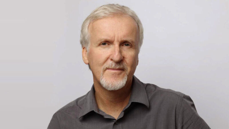 A photo of filmmaker James Cameron.