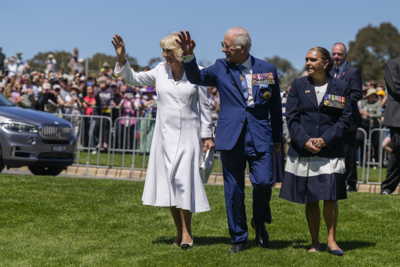 King Charles and Queen Camilla.