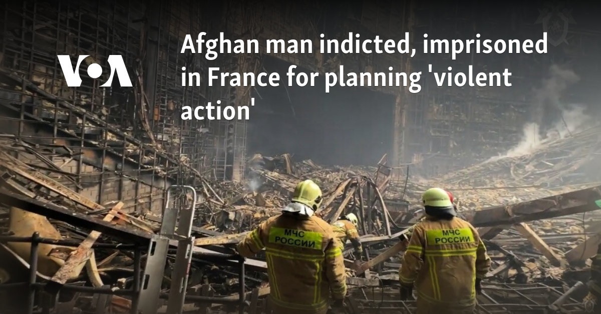 Afghan man imprisoned in France, accused of planning 'violent action'