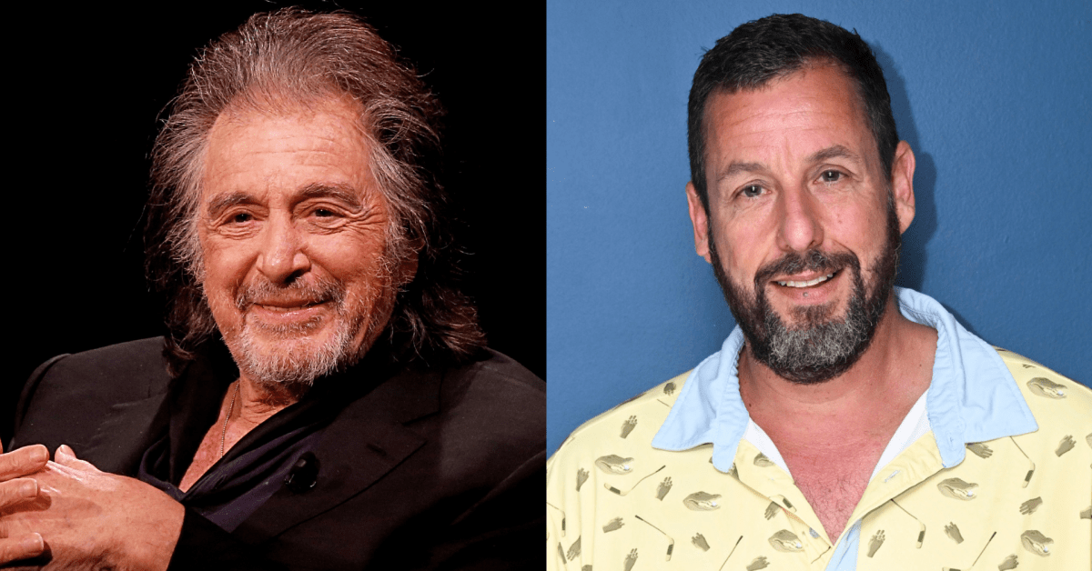 Al Pacino Reveals How Being 'Broke' Led Him to Star in 'Jack and Jill' With Adam Sandler