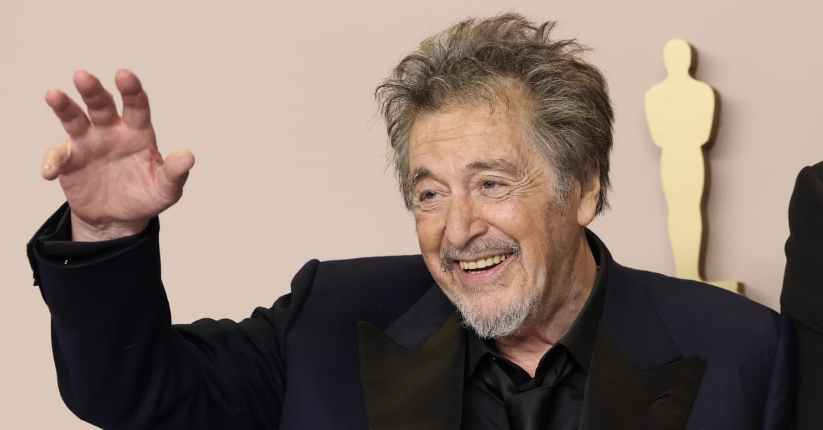 Al Pacino Talks Getting Texts From 16-Month-Old Son 'From Time to Time' and Forming Bond: 'Everything He Does Is Real'