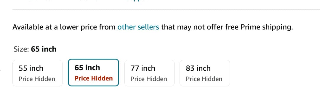 Price Hidden