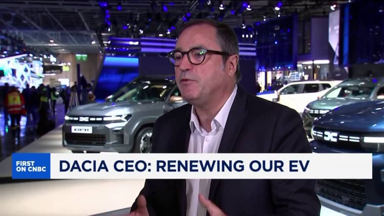 Dacia CEO discusses EV tariffs