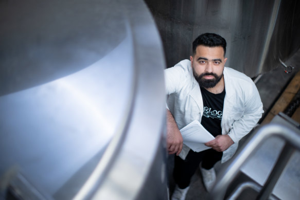 “They were thinking it was going to be like a nightclub”: chemical engineer and brewer Shivam Tandon.