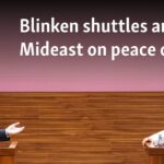 Blinken shuttles around Mideast on peace quest