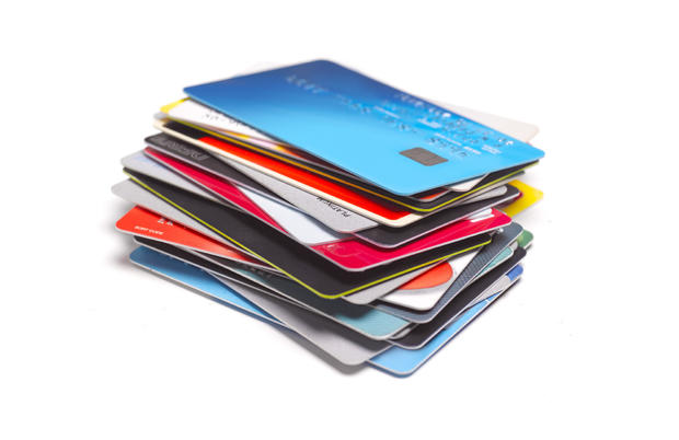 Heap of credit cards