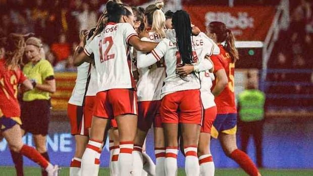 Canada concedes late equalizer, limits world champion Spain to draw in women's soccer friendly | CBC Sports