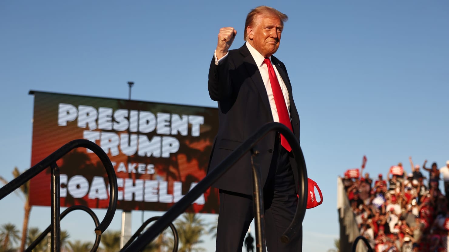 Cops Nab Man Outside Trump Rally With Illegal Firearms