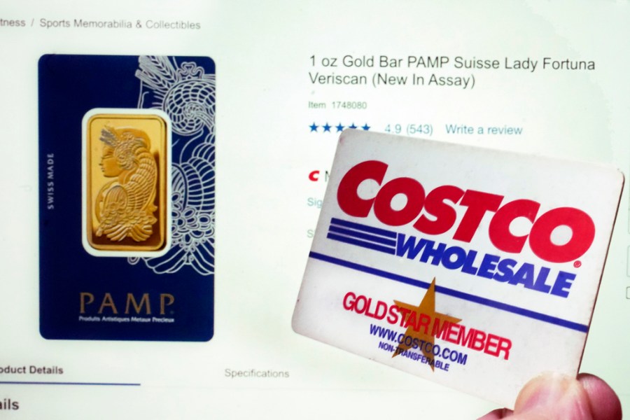 Costco gold bars are selling out as prices for the precious metal break records: Survey