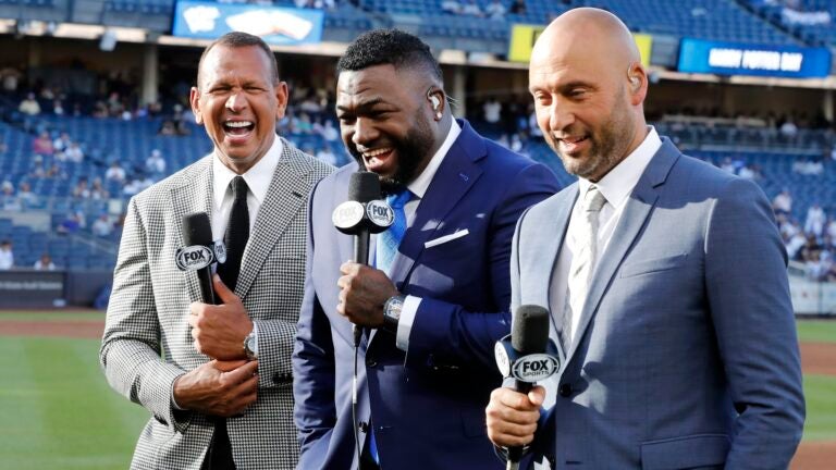 David Ortiz still loves watching the Red Sox’ historic comeback vs. the Yankees 20 years later, especially alongside Alex Rodriguez and Derek Jeter