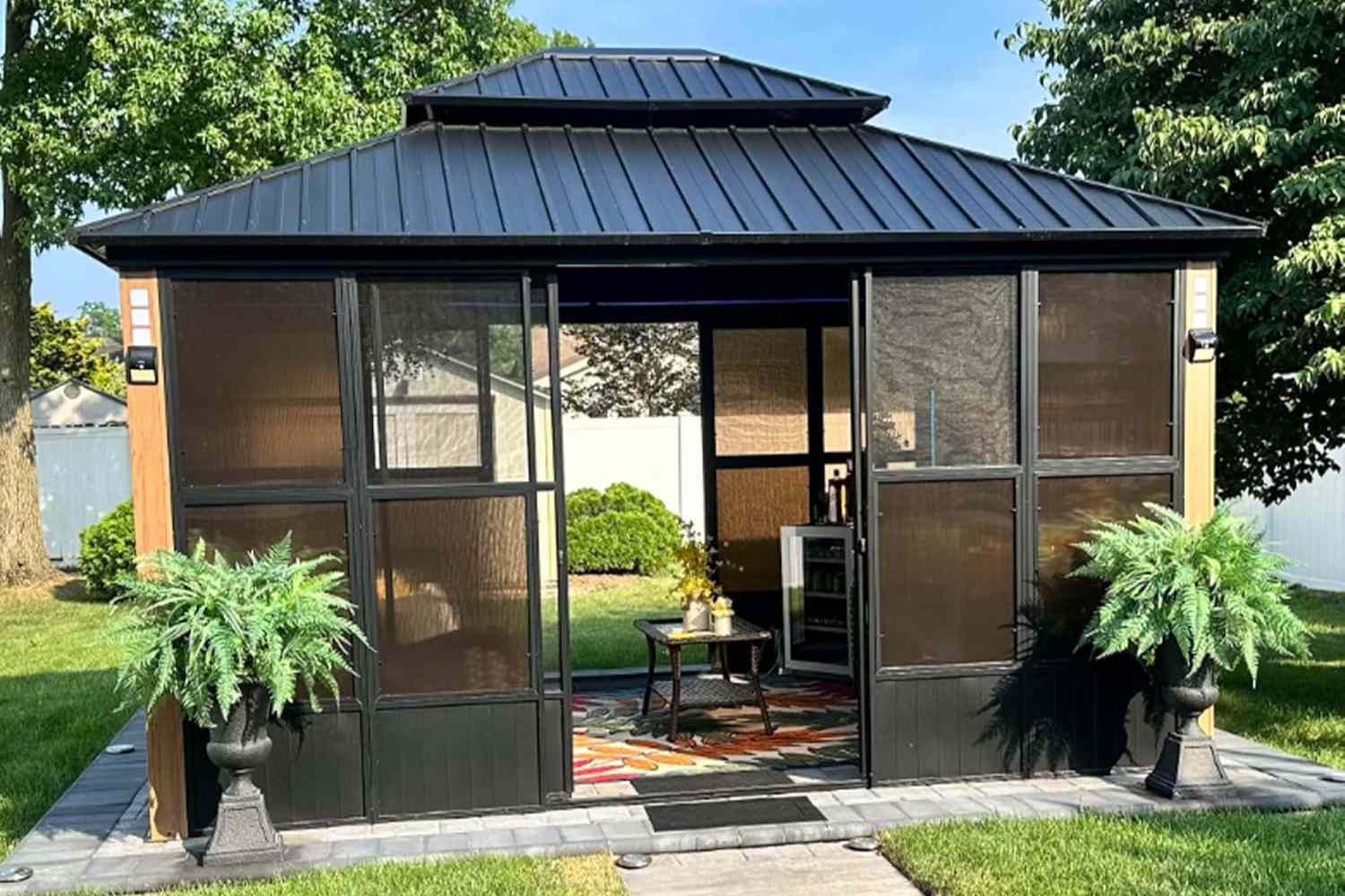 Dine Outdoors All Winter Long in This Amazon Gazebo That’s $500 Off