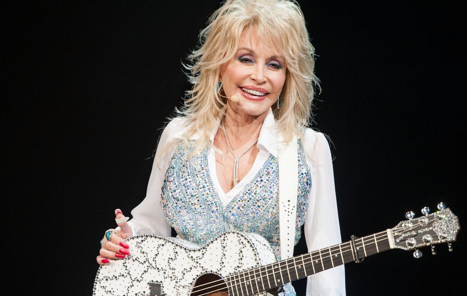 Dolly Parton Performs at Agua Caliente Casino on January 24, 2014 in Rancho Mirage, California. (Photo by Valerie Macon/Getty Images)