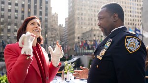 Carrie Preston and Wendell Pierce in "Elsbeth"