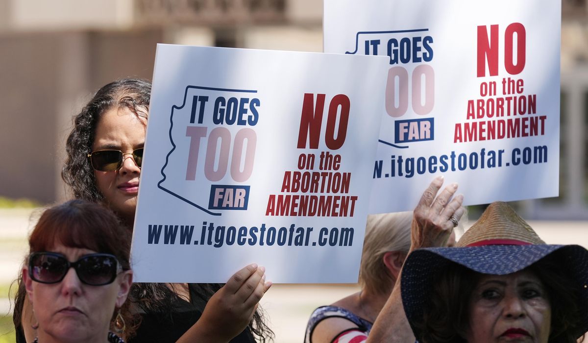 Fate of America is on the ballot: Abortion extremists would eliminate generations