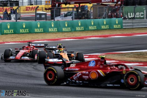 Charles Leclerc, Lando Norris, Circuit of the Americas, 2024