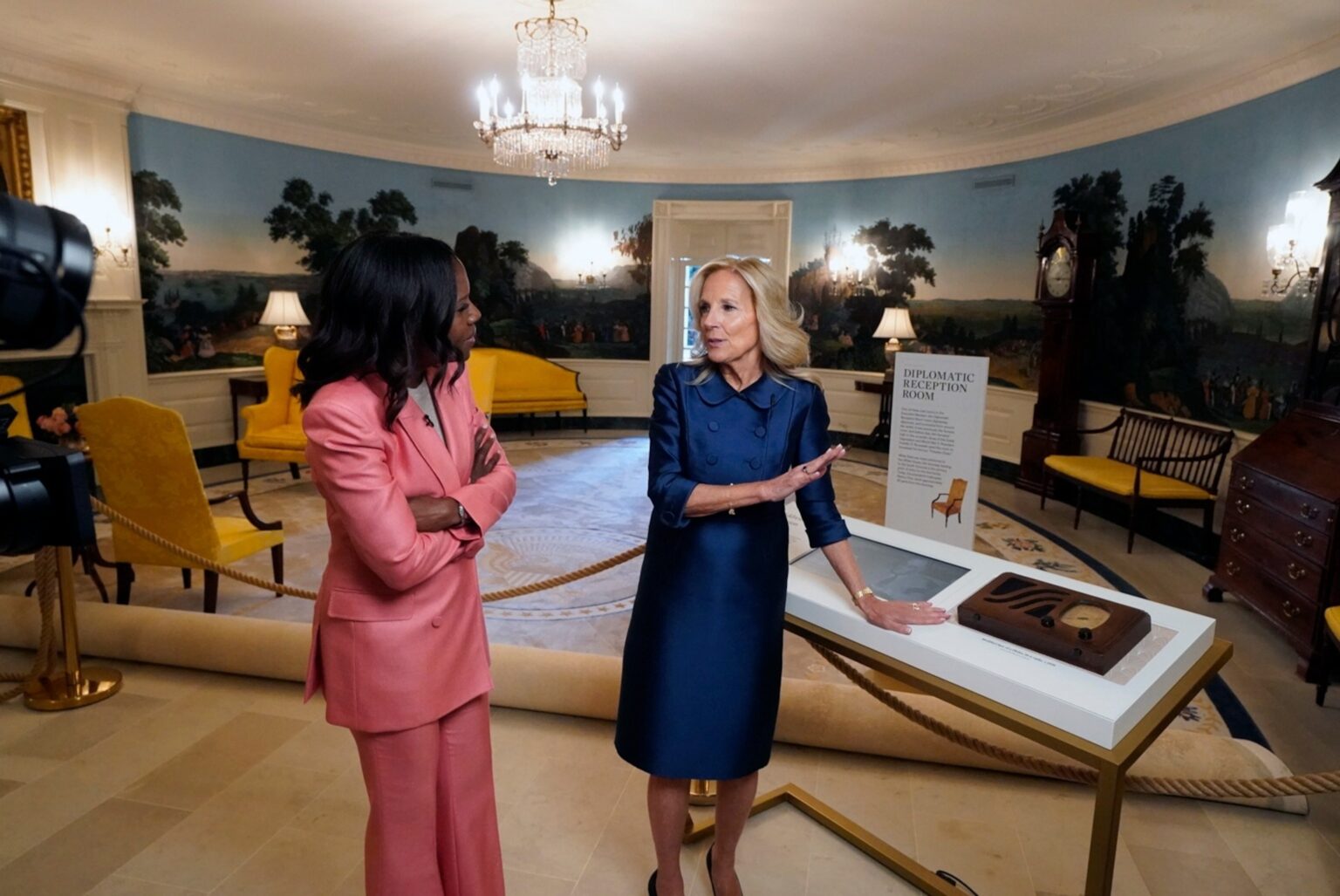 First lady Jill Biden unveils revamped White House tour, talks legacy, 2024 election