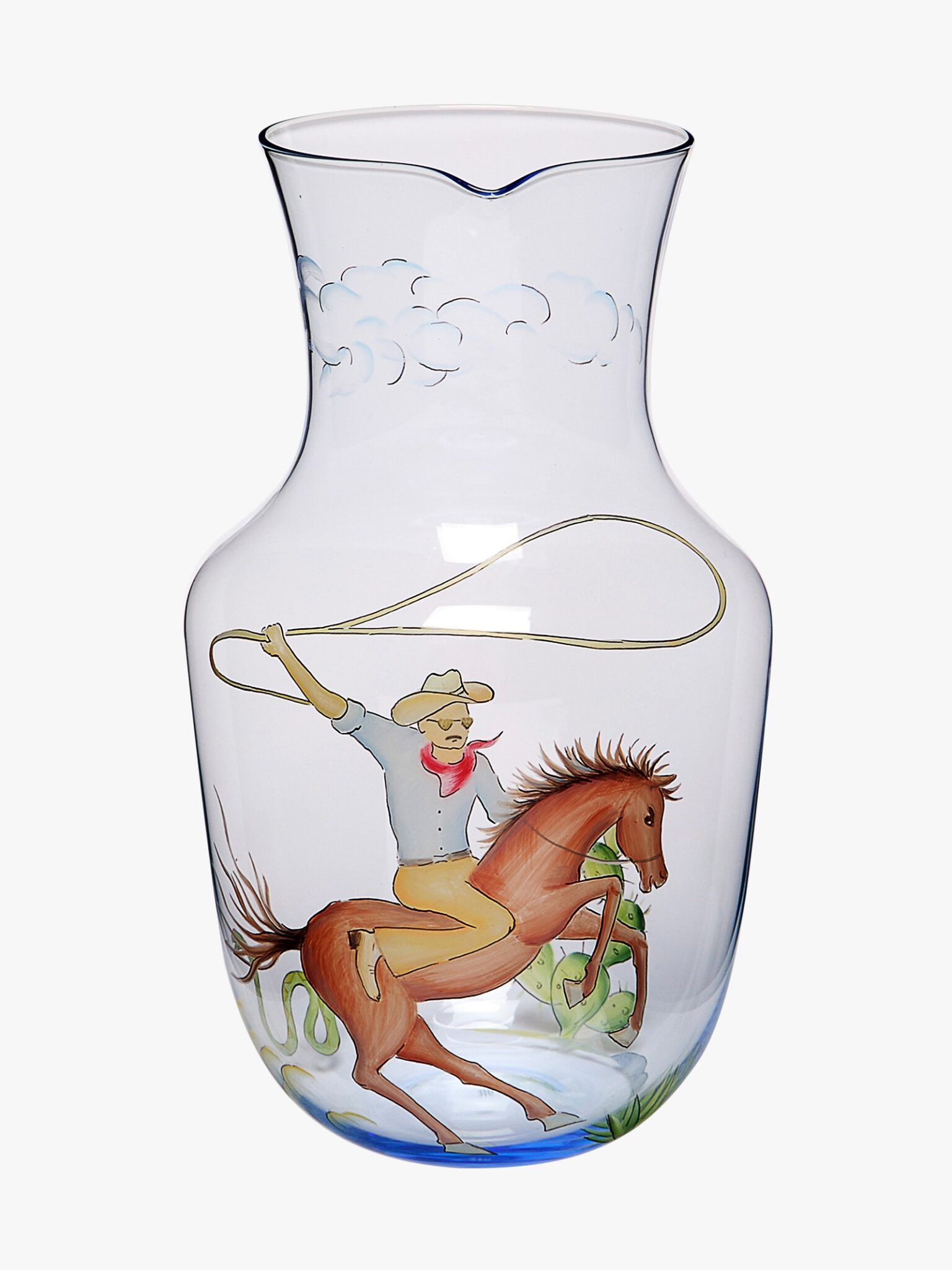 Image may contain Jar Pottery Vase Art Porcelain Animal Horse and Mammal