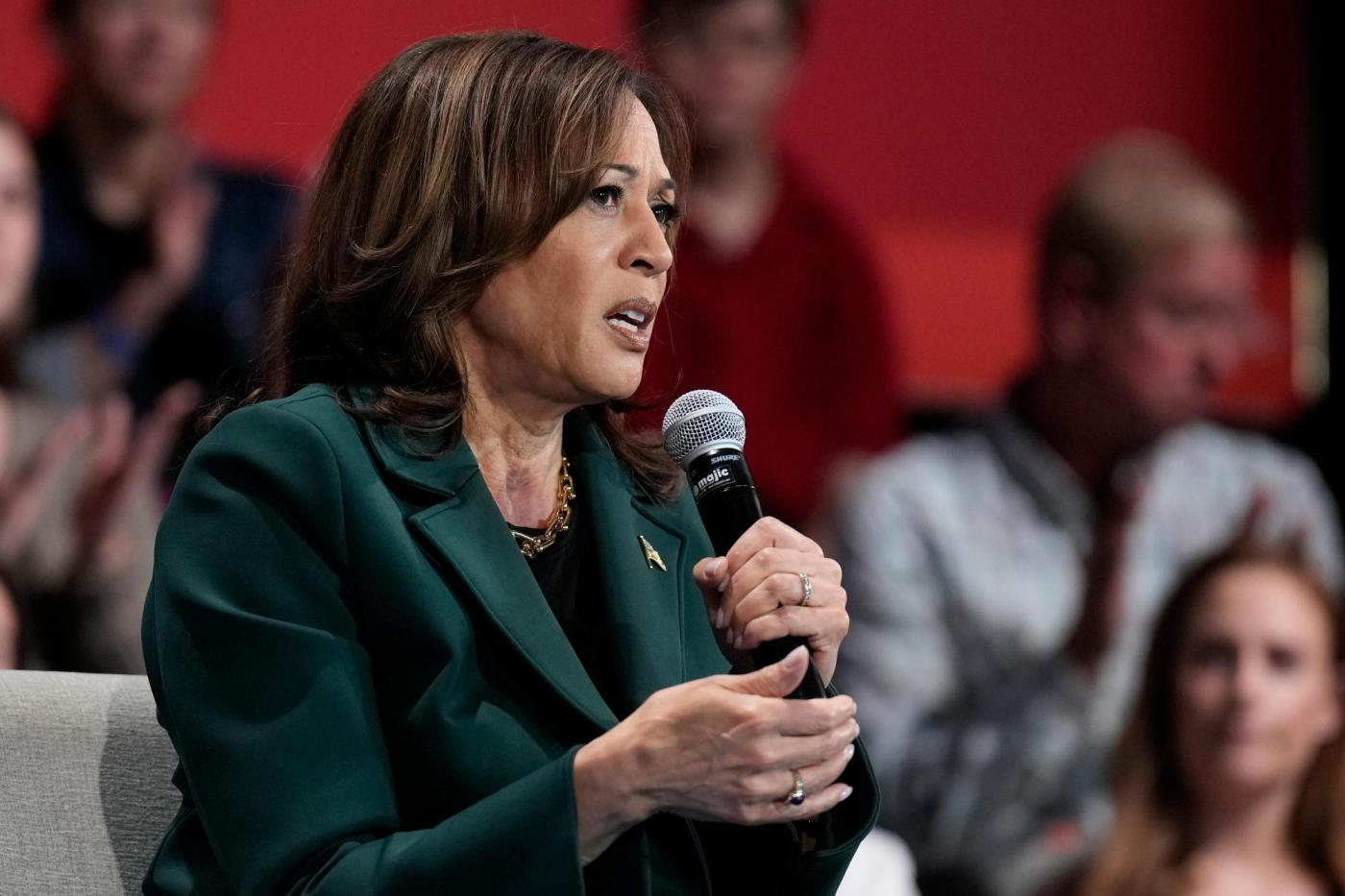 Harris says she’s ready if Trump tries to prematurely declare victory, isn’t worried about sexism