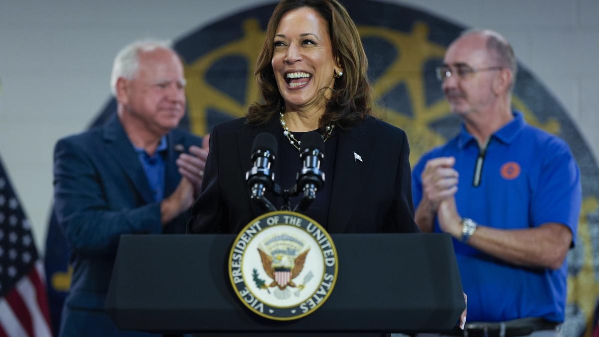 Harris works to energize Black male voters and denounces Trump support of 'stop and frisk'