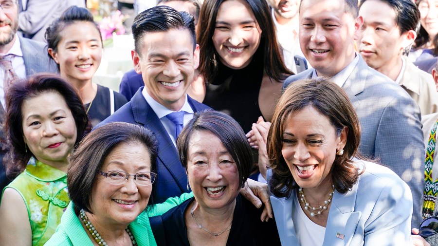 Harris zeroes in on Asian American voters in campaign’s final stretch