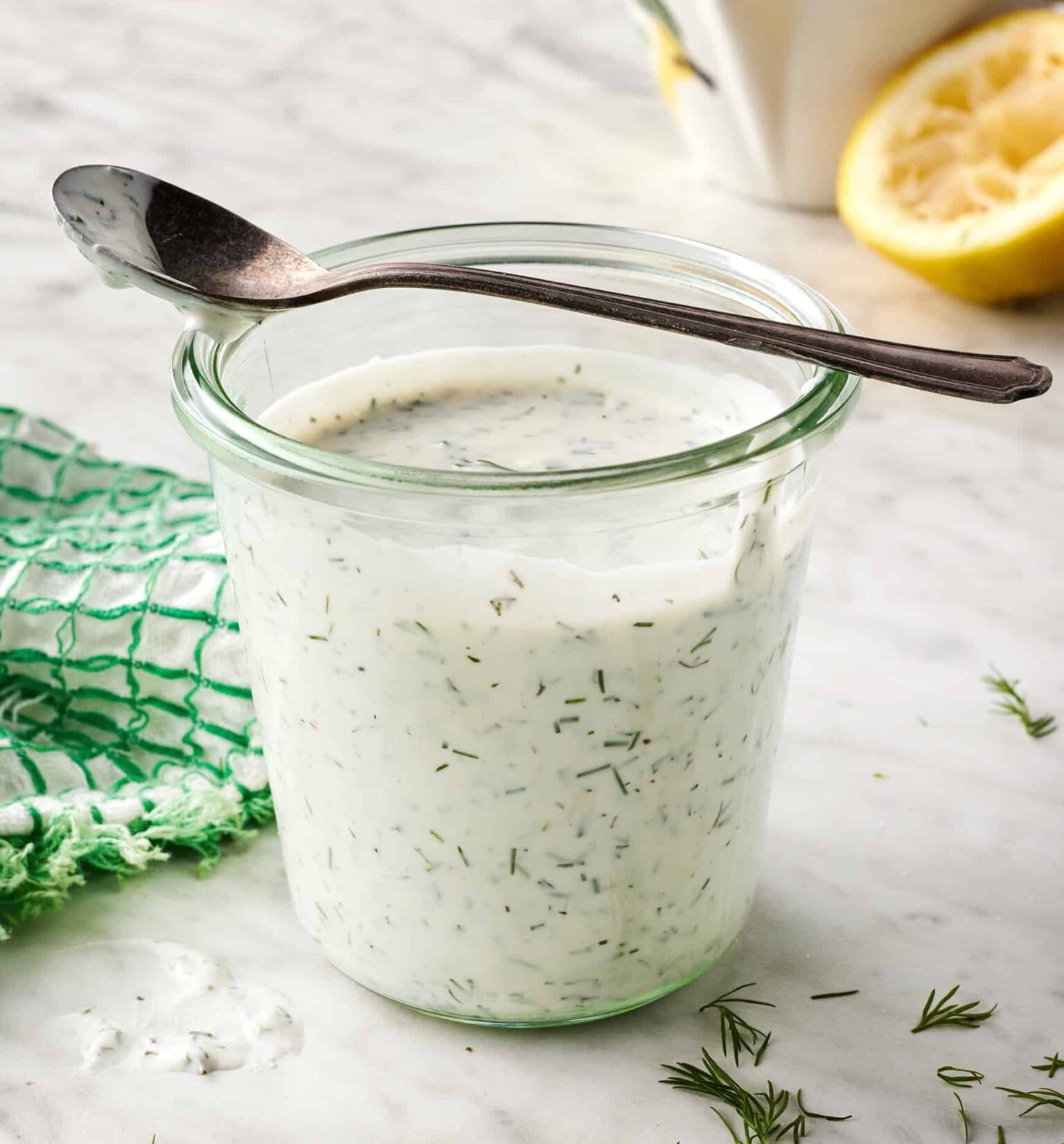 Homemade ranch dressing