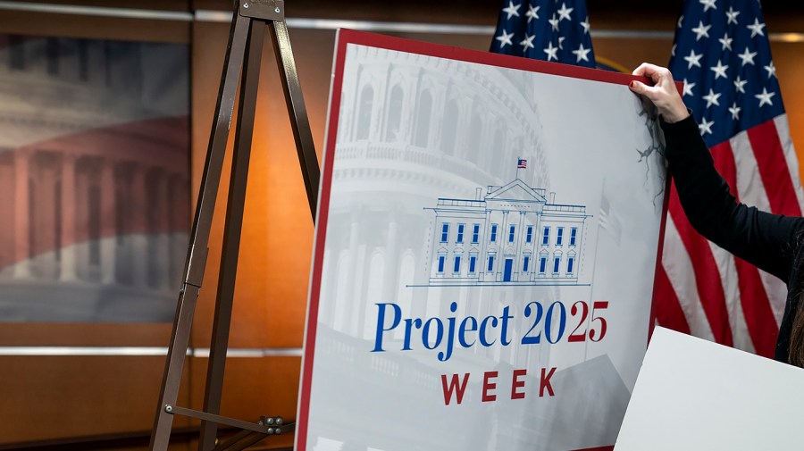 House Democrats launch $3M ad campaign focused on Project 2025