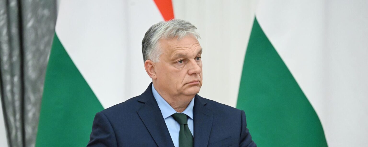 Hungarian Prime Minister Viktor Orban attends a joint conference with Russian President Vladimir Putin - Sputnik International, 1920, 17.10.2024