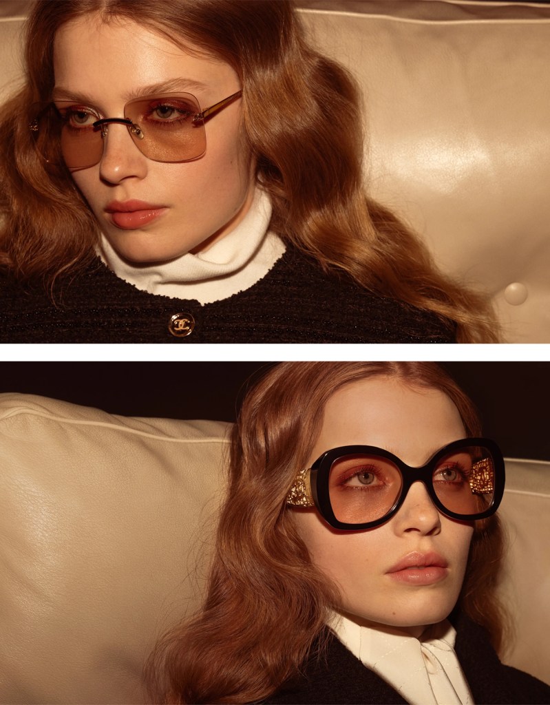 Chanel Eyewear F/W 2024.25 : Ella McCutcheon by Inez Van Lamsweerde & Vinoodh Matadin