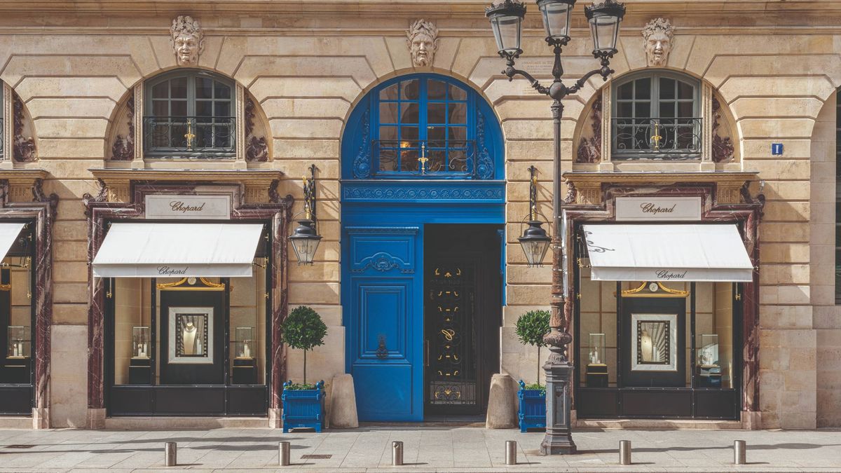 Inside Chopard's hotel on Place Vendôme