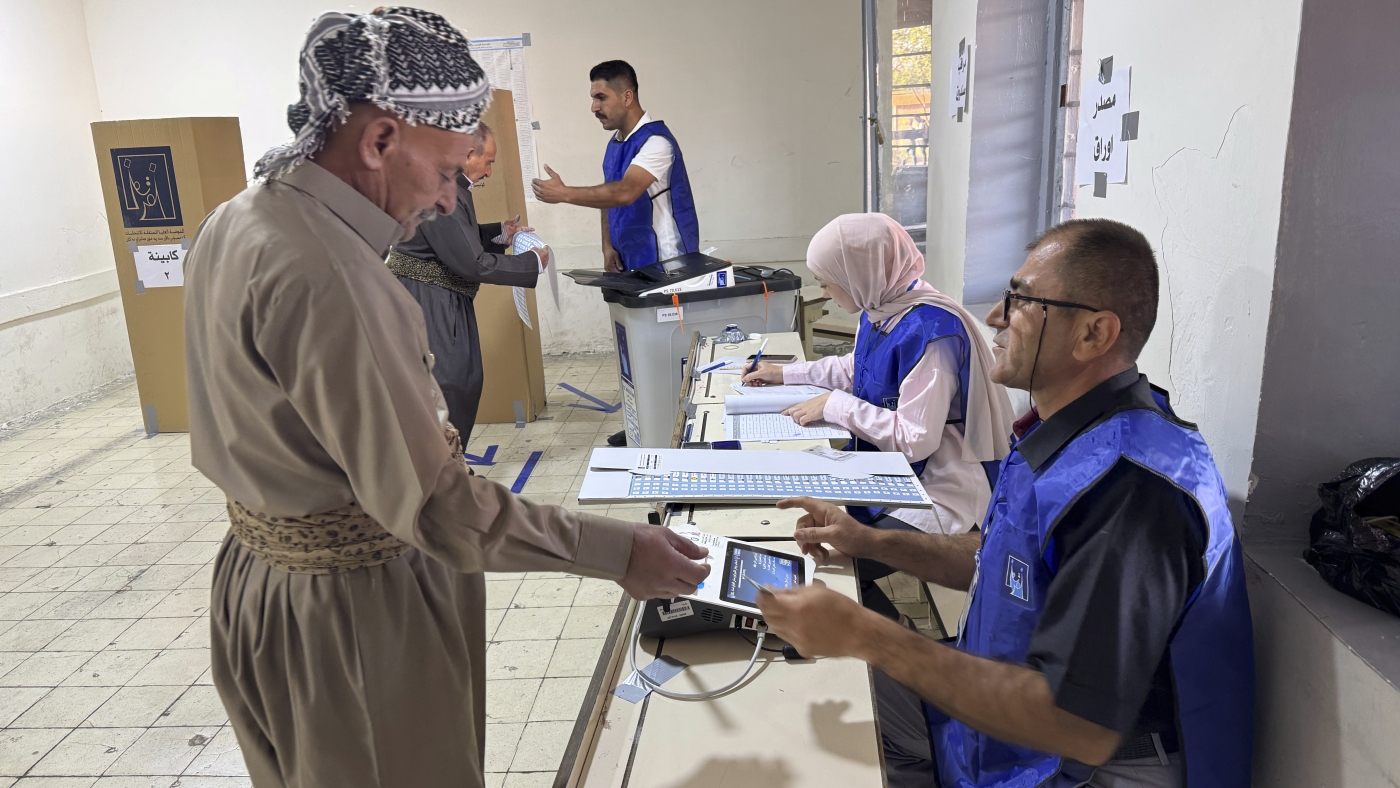 Iraqi Kurds go to the polls with a flagging economy top of mind