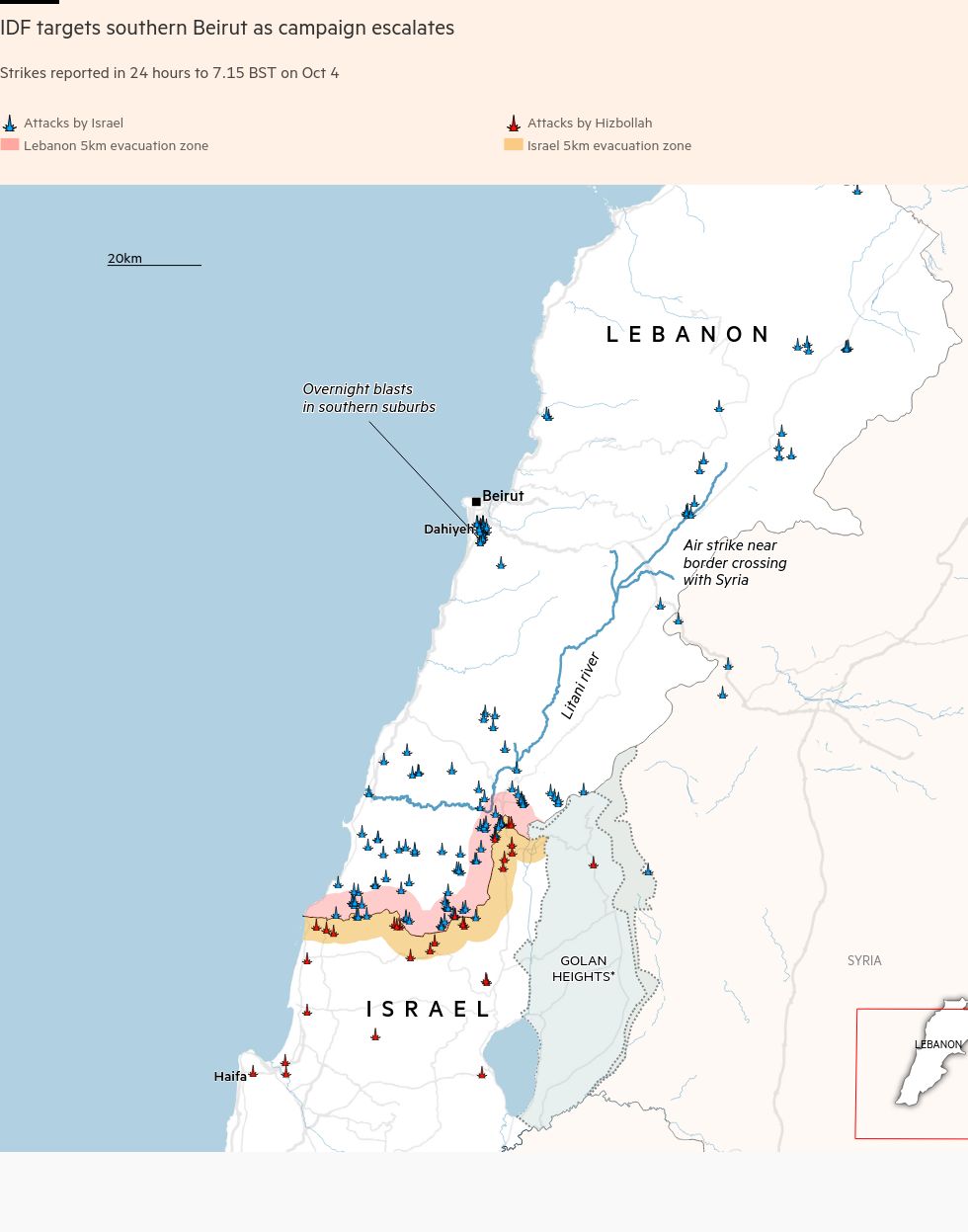 Israeli air strikes shake Beirut in expanding campaign against Hizbollah