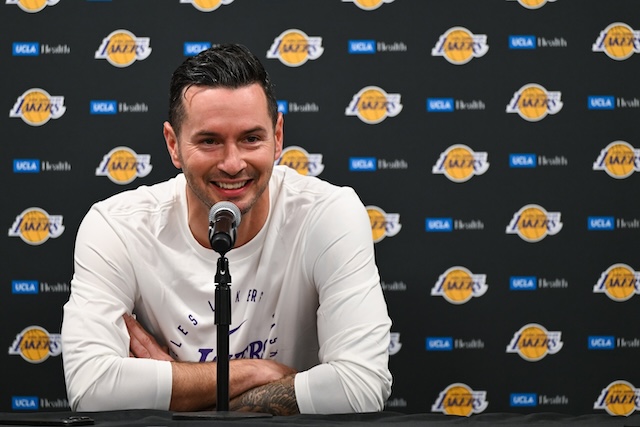 JJ Redick Explains Why He Revealed Lakers Starting Lineup