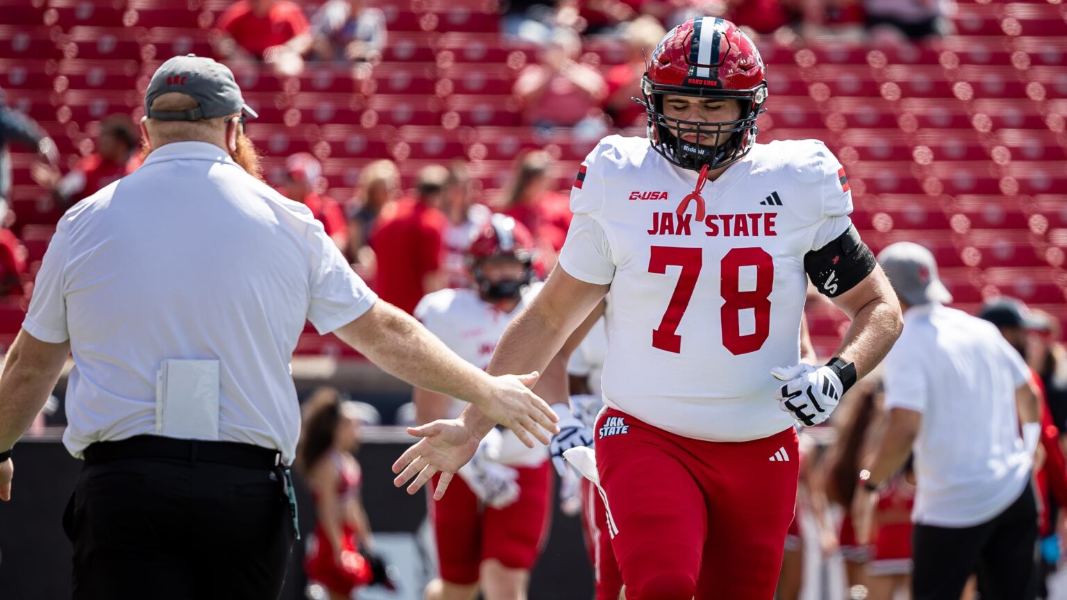 Jacksonville State starting center ‘probably done for the year’