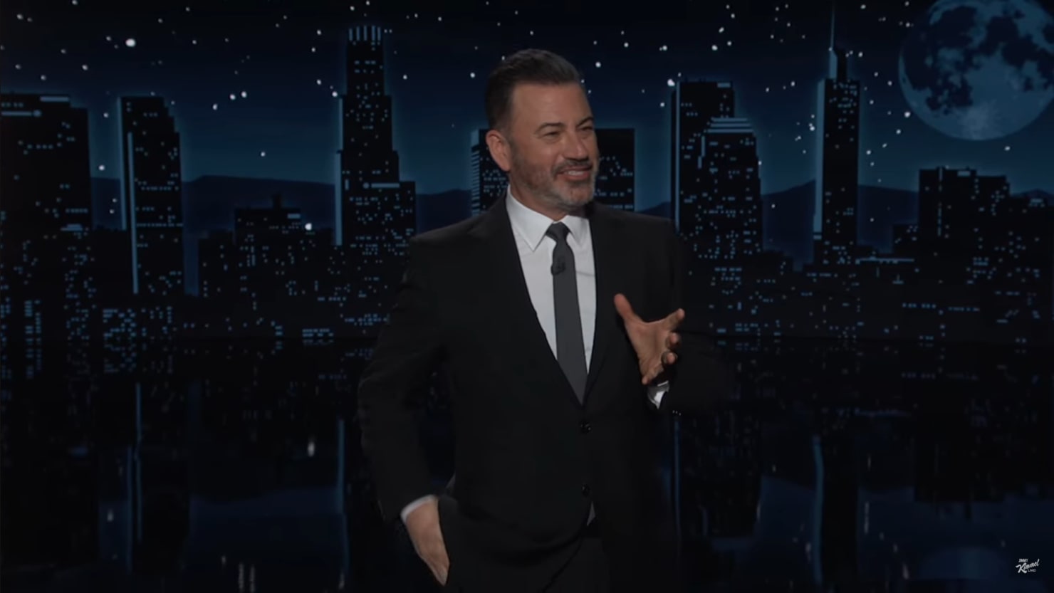 Jimmy Kimmel Mocks Fox News’ Post-Harris Interview ‘Orgy’