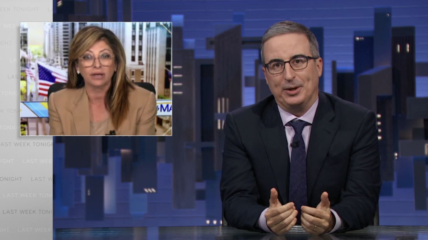 John Oliver Blasts Maria Bartiromo: ‘Dumber Than You Think’