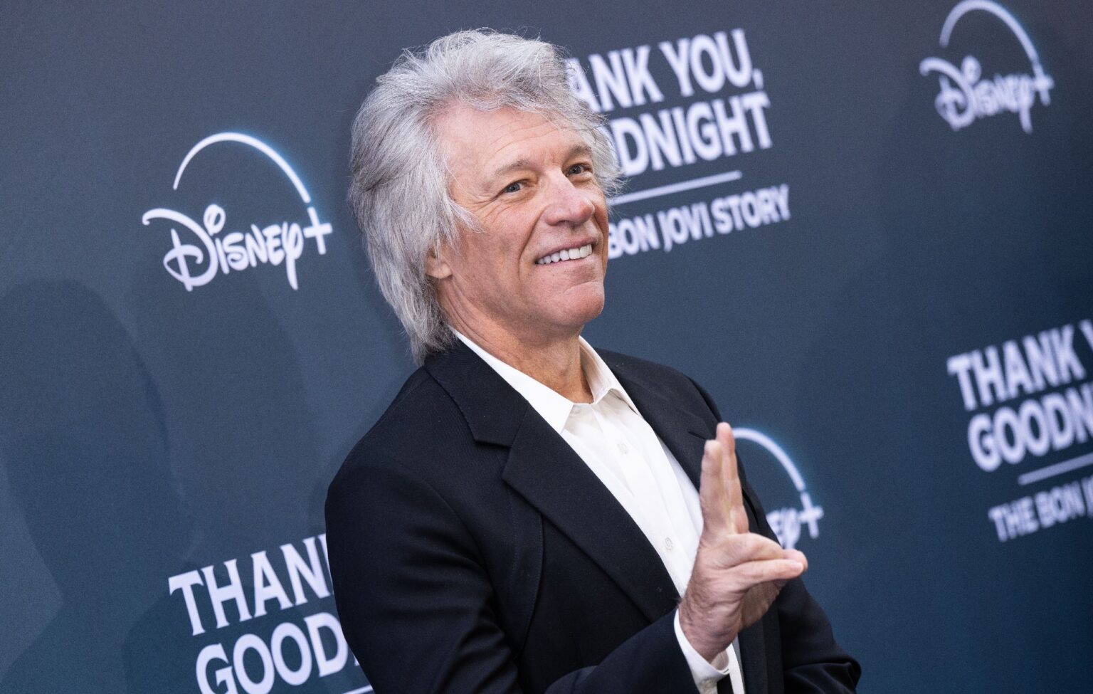 Jon Bon Jovi attends the 'Thank You, Goodnight: The Bon Jovi Story' UK Premiere