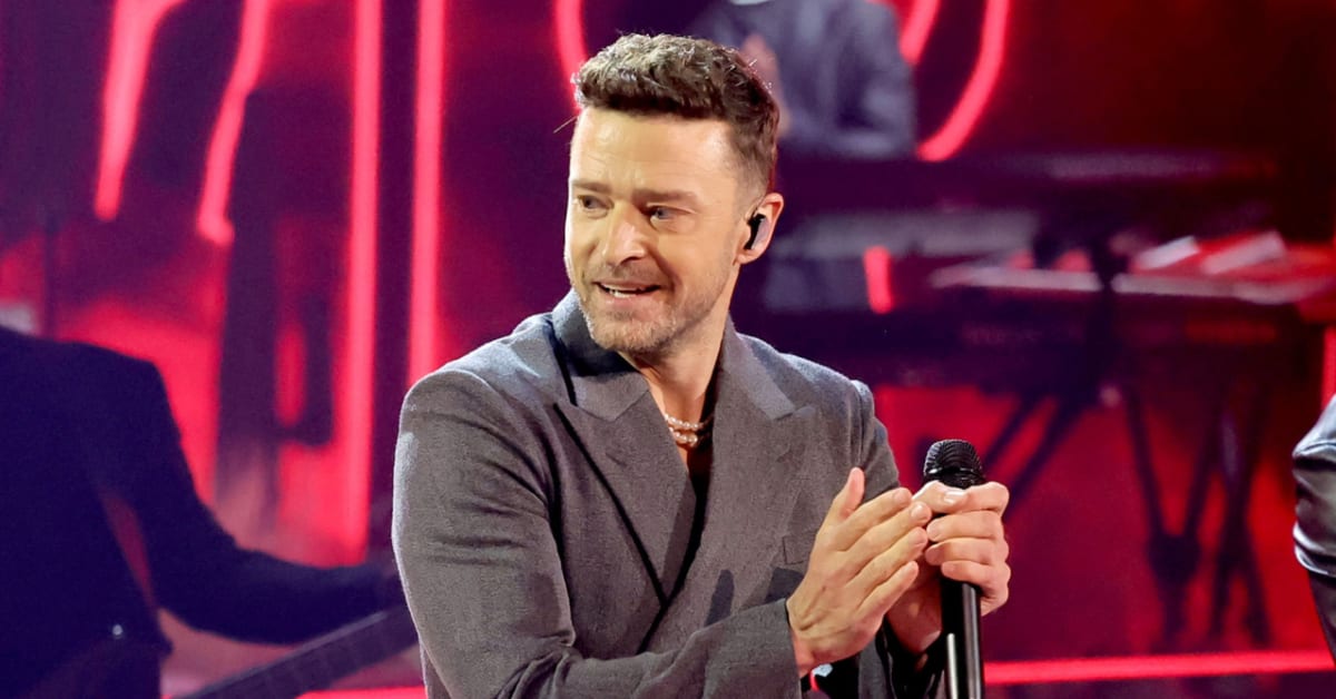 Justin Timberlake Says He's 'So Disappointed' After Postponing New Jersey Concert Due to Injury