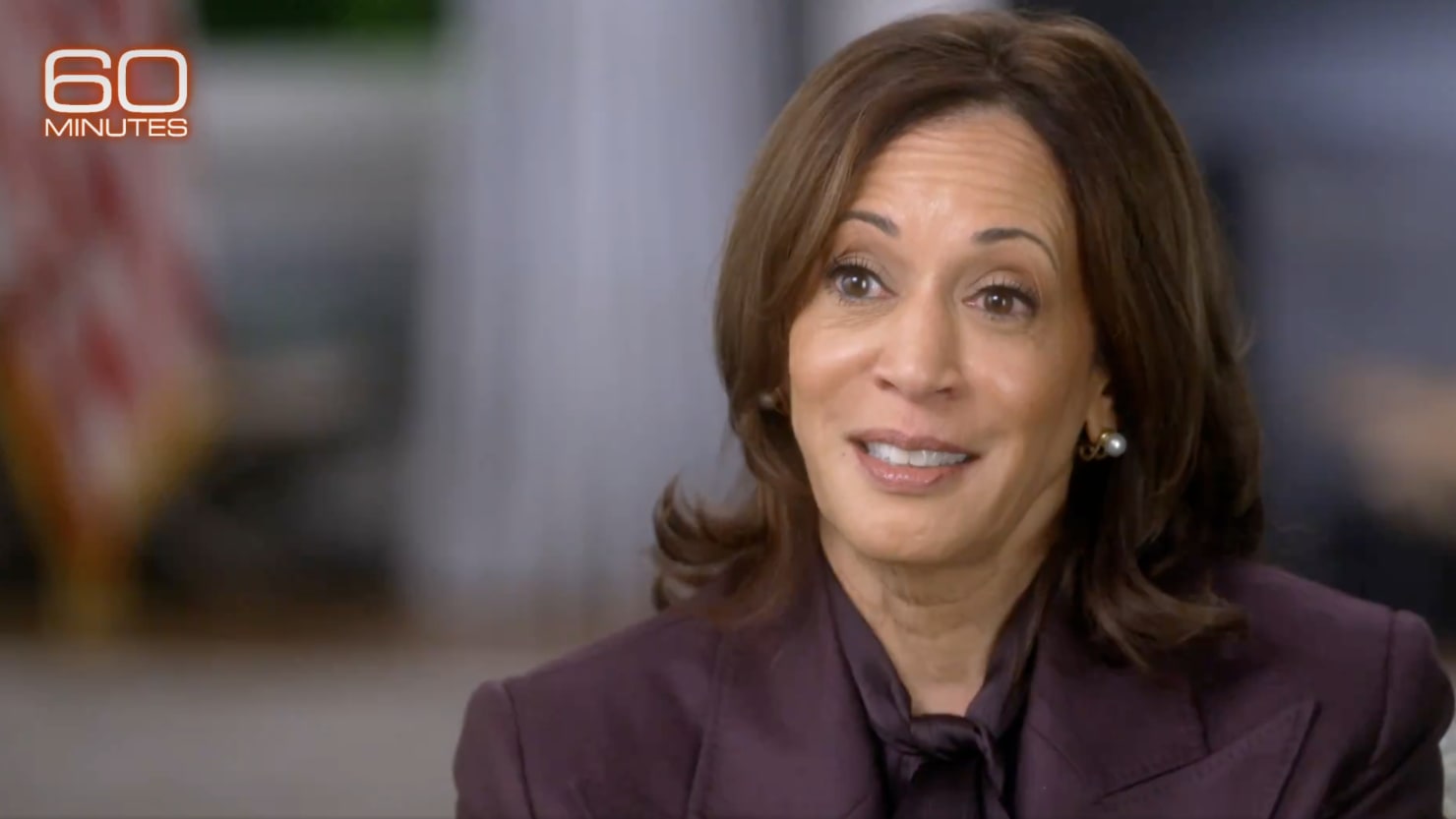 Kamala Harris Dishes About Her Gun in ‘60 Minutes’ Sit-Down