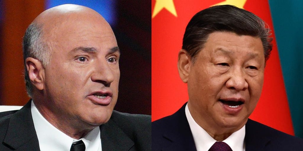 Kevin O'Leary says the US needs to go 'DEFCON 19 against China' and break the country with heavy tariffs