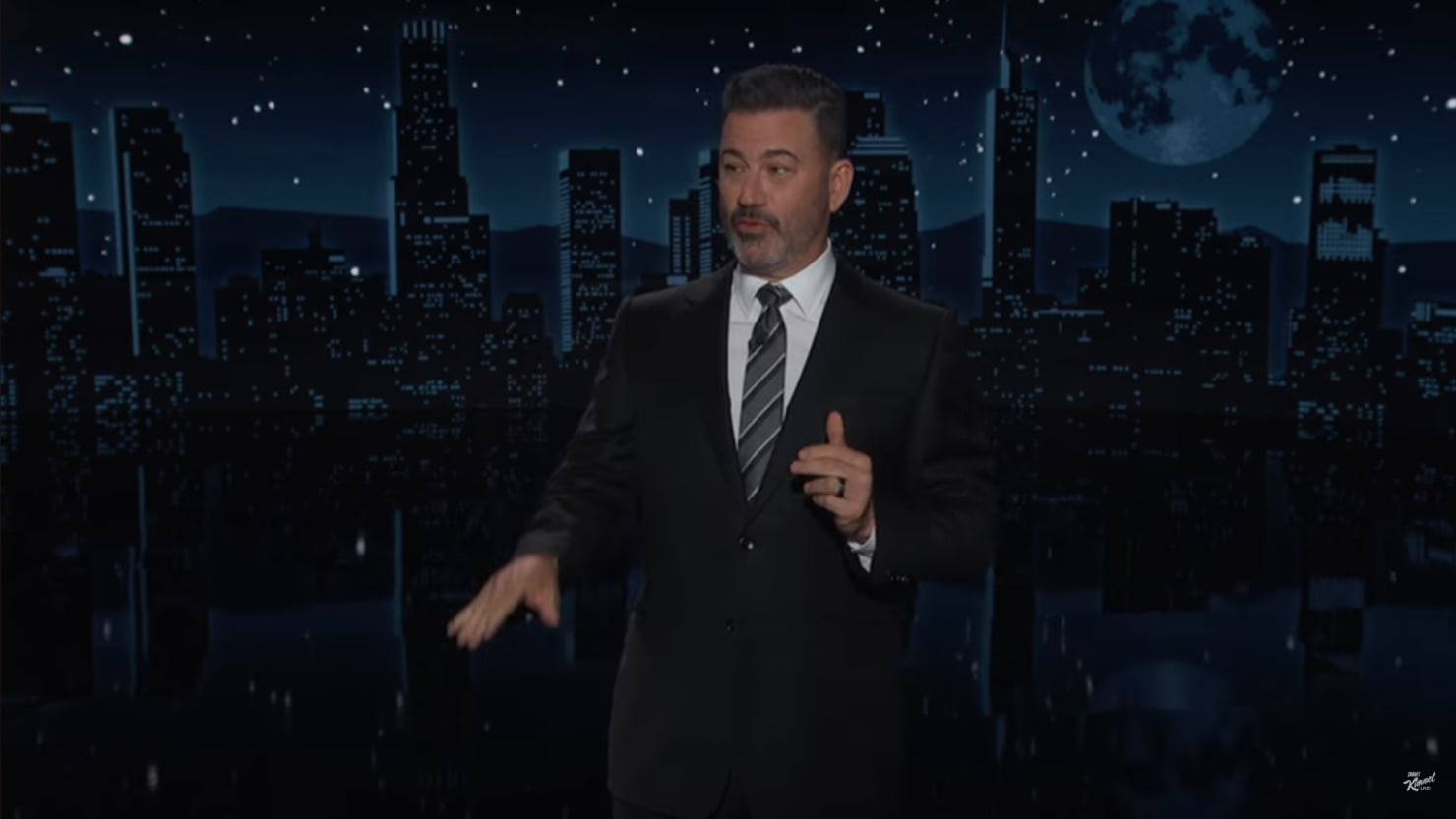 Kimmel Unloads on Trump for Using R-Slur Against Kamala Harris