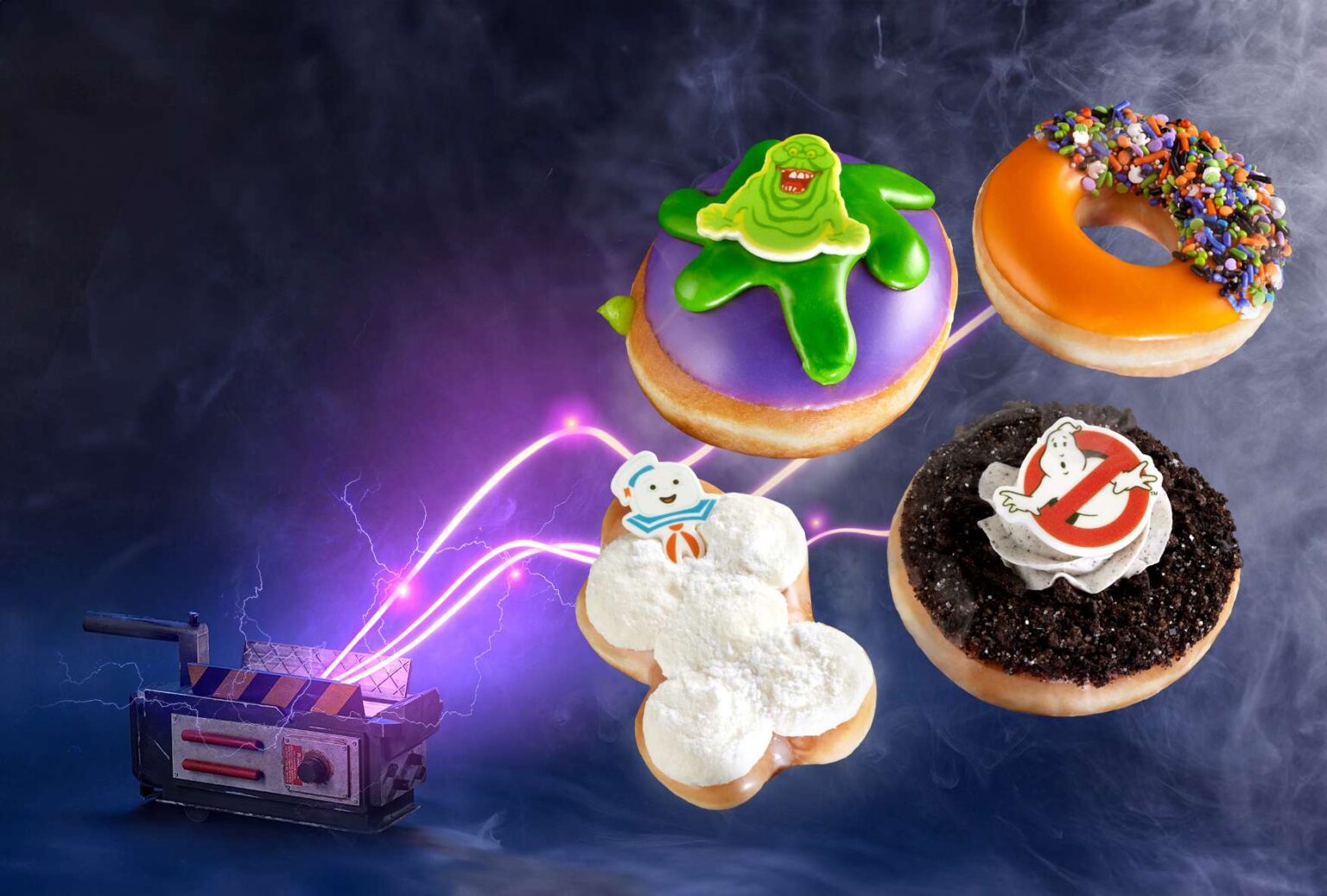 Krispy Kreme Is Dropping New 'Ghostbusters' Doughnuts for Halloween