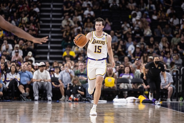 Lakers News: Austin Reaves' Ankle Feeling 'Great' But Unsure Of Preseason Plan